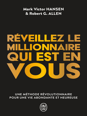 cover image of Réveillez le millionnaire qui est en vous